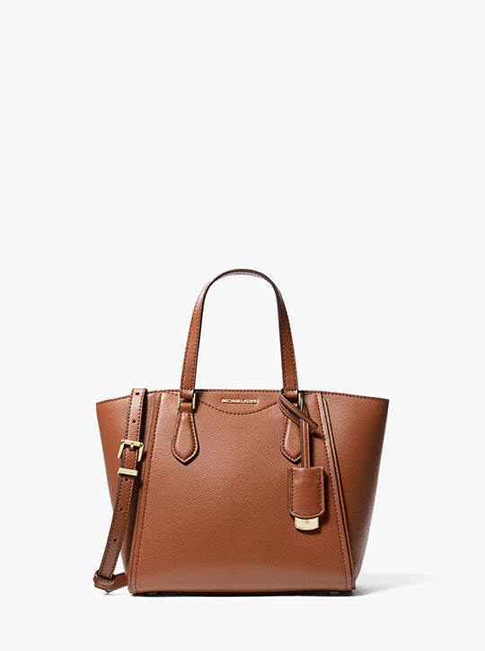 MK Taryn Small Leather Convertible Crossbody Bag