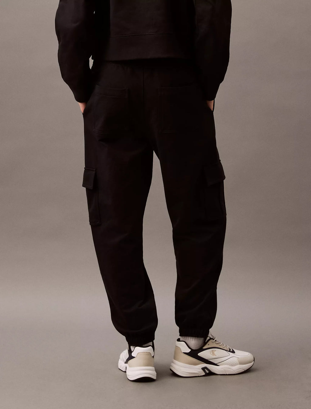 CK Archive Logo French Terry Cargo Joggers
