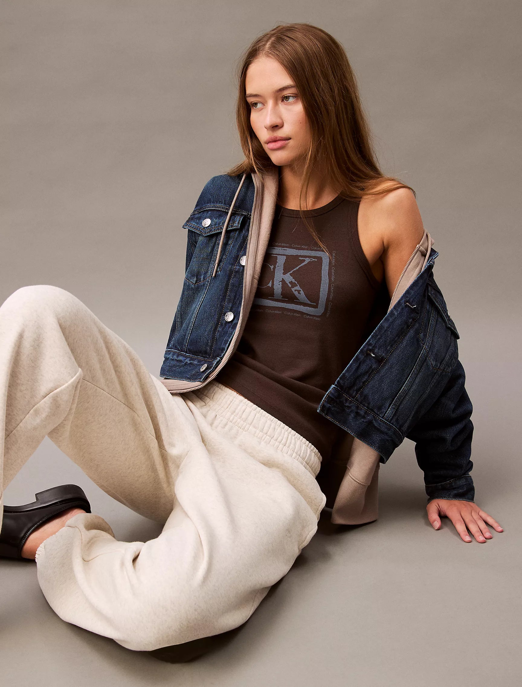 CK Archive Logo Fleece Joggers