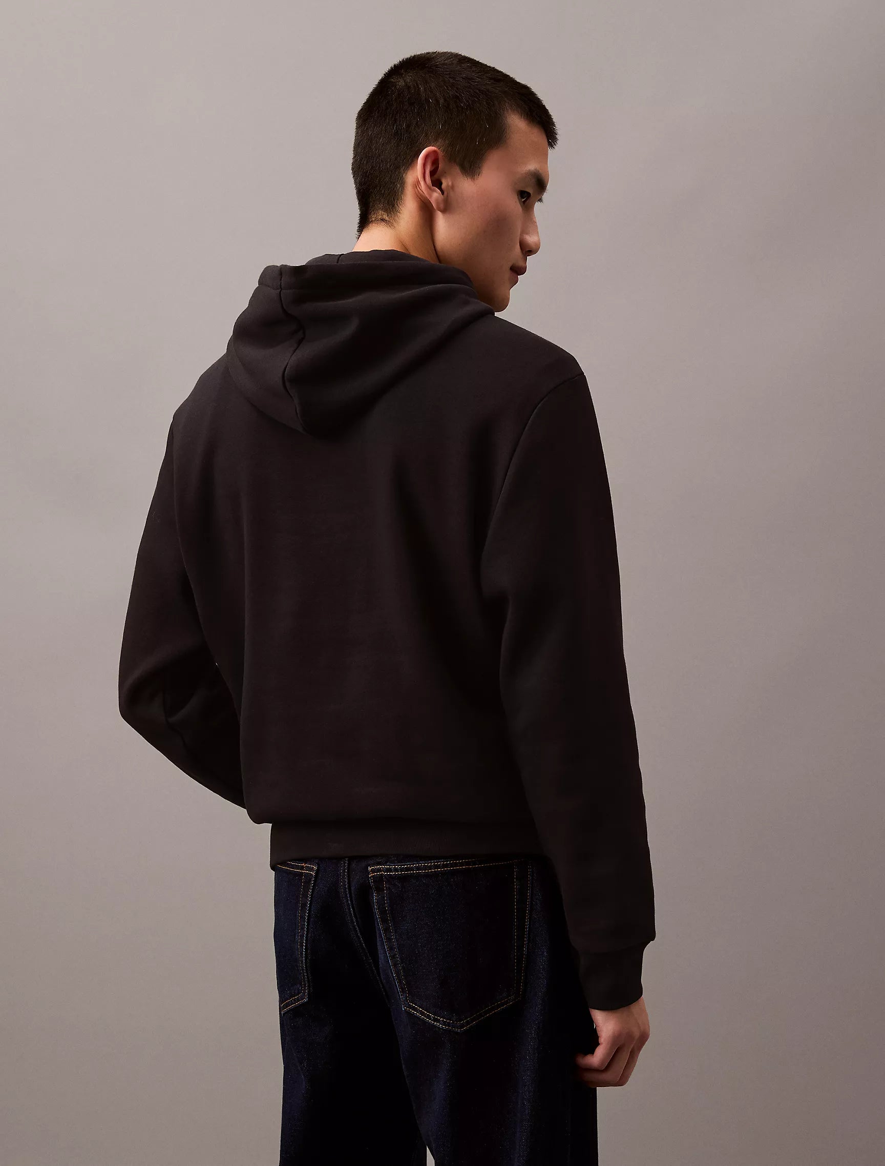 CK Archive Logo Fleece Hoodie