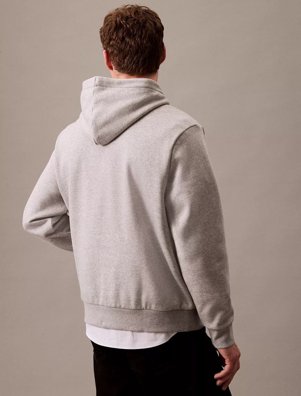 CK Archive Logo Fleece Hoodie