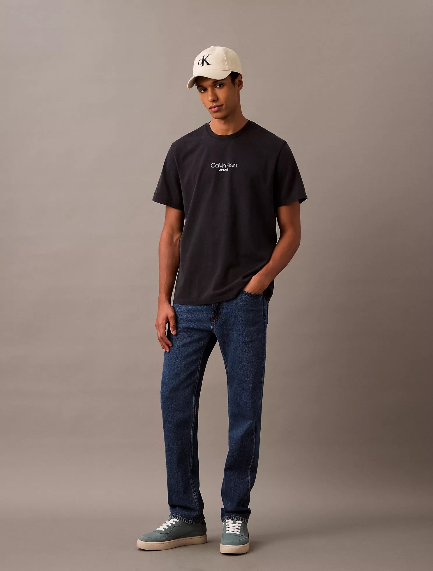 CK Acid Wash Logo Graphic Classic T-Shirt