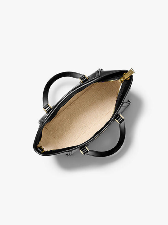 MK Taryn Small Leather Convertible Crossbody Bag
