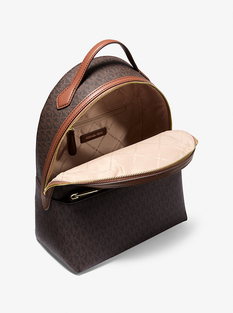 MK Sheila Medium Logo Backpack