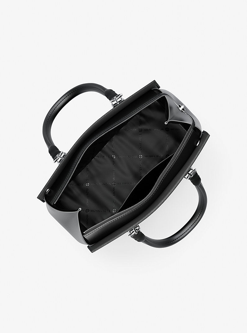 MK Marilyn Medium Saffiano Leather Satchel