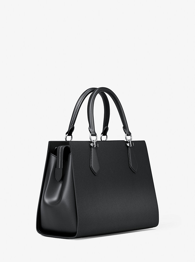 MK Marilyn Medium Saffiano Leather Satchel