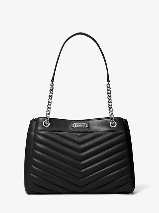 MK Whitney Medium Quilted Tote Bag