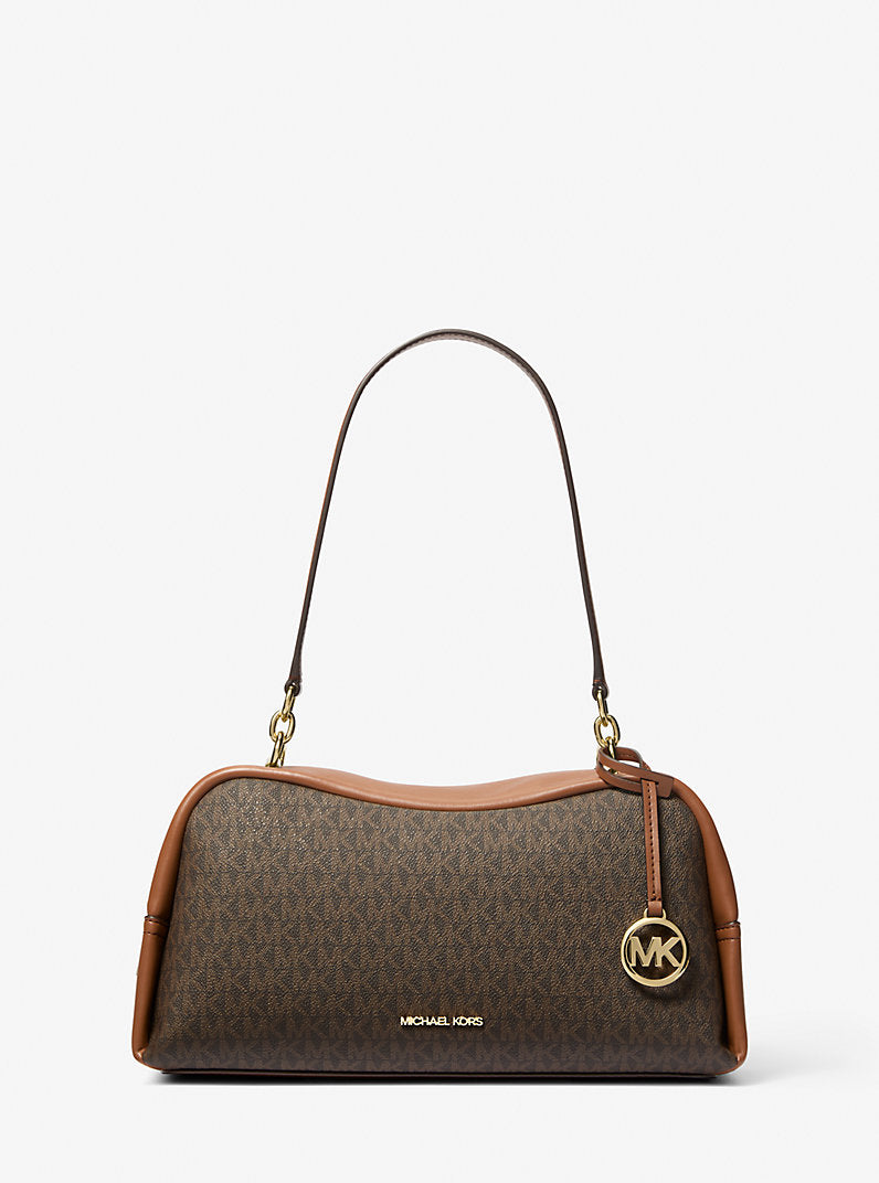 MK Cecily Medium Signature Logo Shoulder Bag