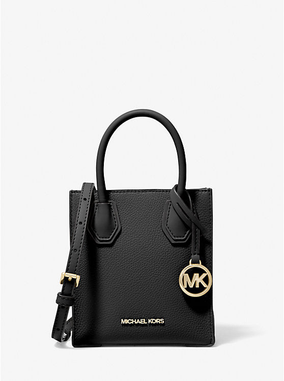 MK Mercer Extra-Small Pebbled Leather Crossbody Bag