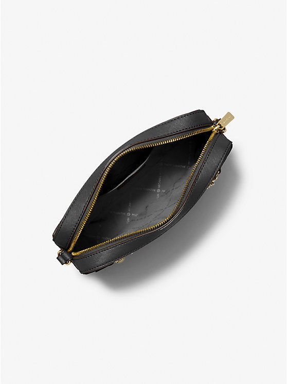 MK Jet Set Large Saffiano Leather Crossbody Bag