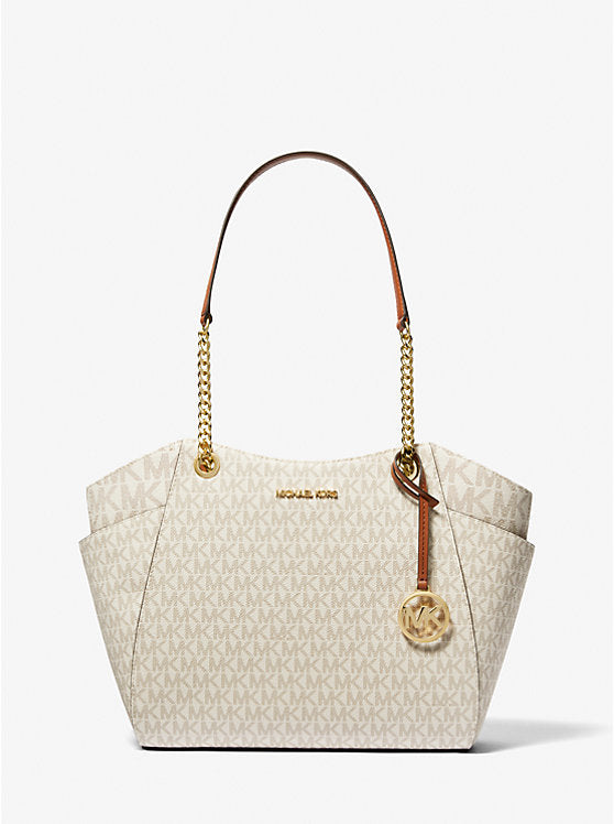 MK Jet Set Large Signature Logo Shoulder Bag