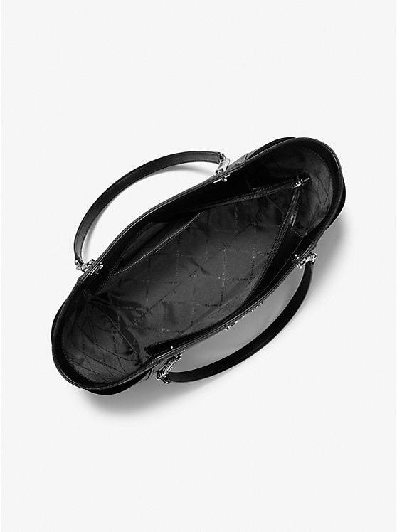 MK Jet Set Large Signature Logo Shoulder Bag