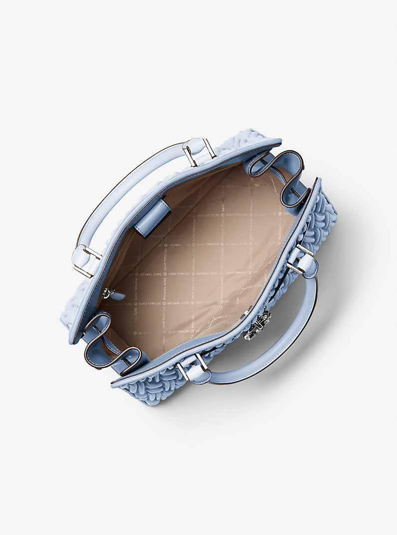 MK Hamilton Medium Matelassé Satchel