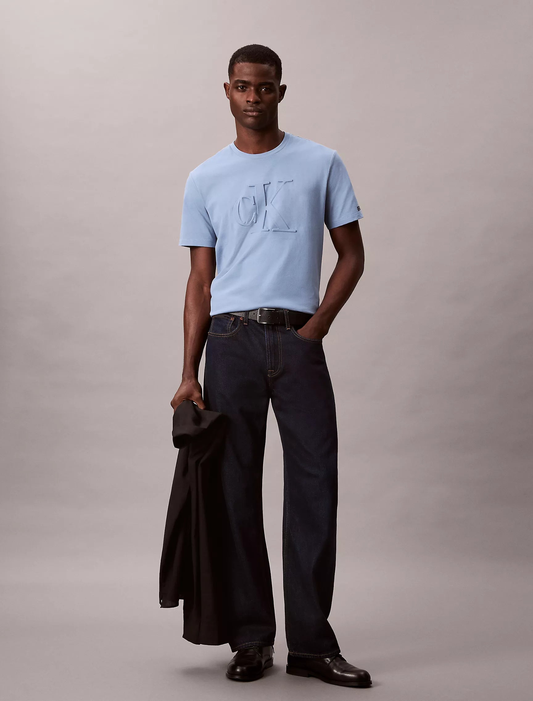 CK Embossed Monogram Classic T-Shirt