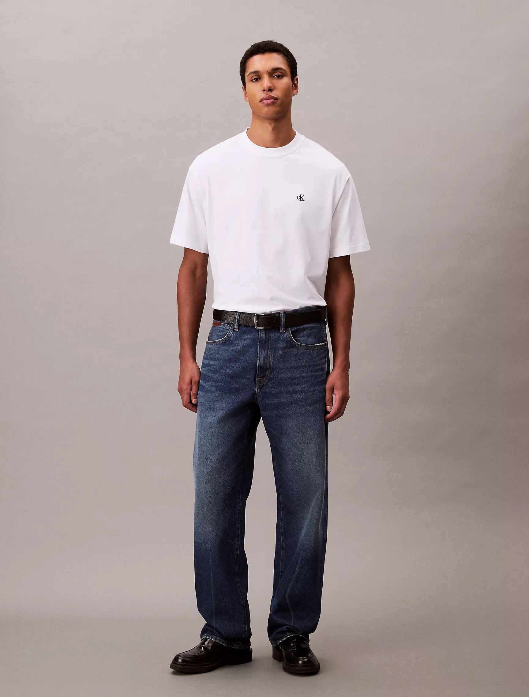 CK  Archive Logo Relaxed Crewneck T-Shirt