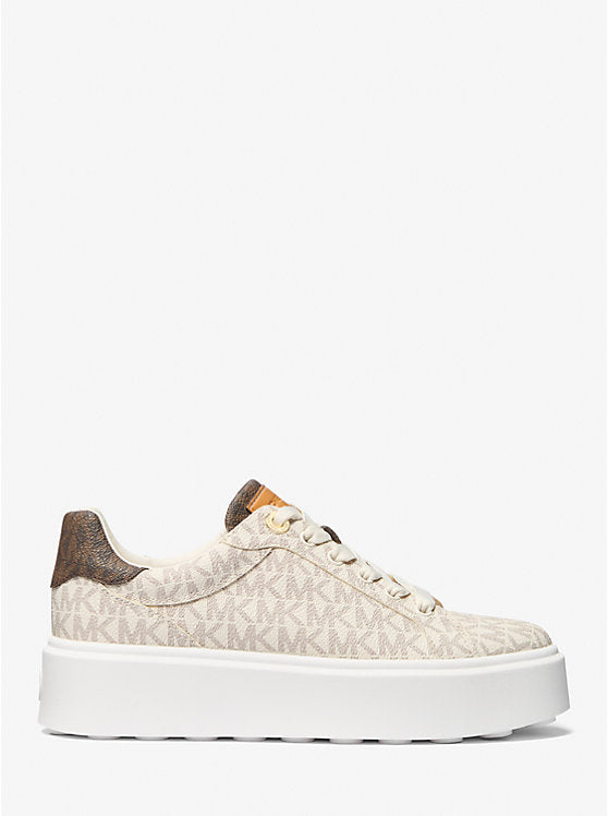 MK Romey Two-Tone Logo Platform Sneaker