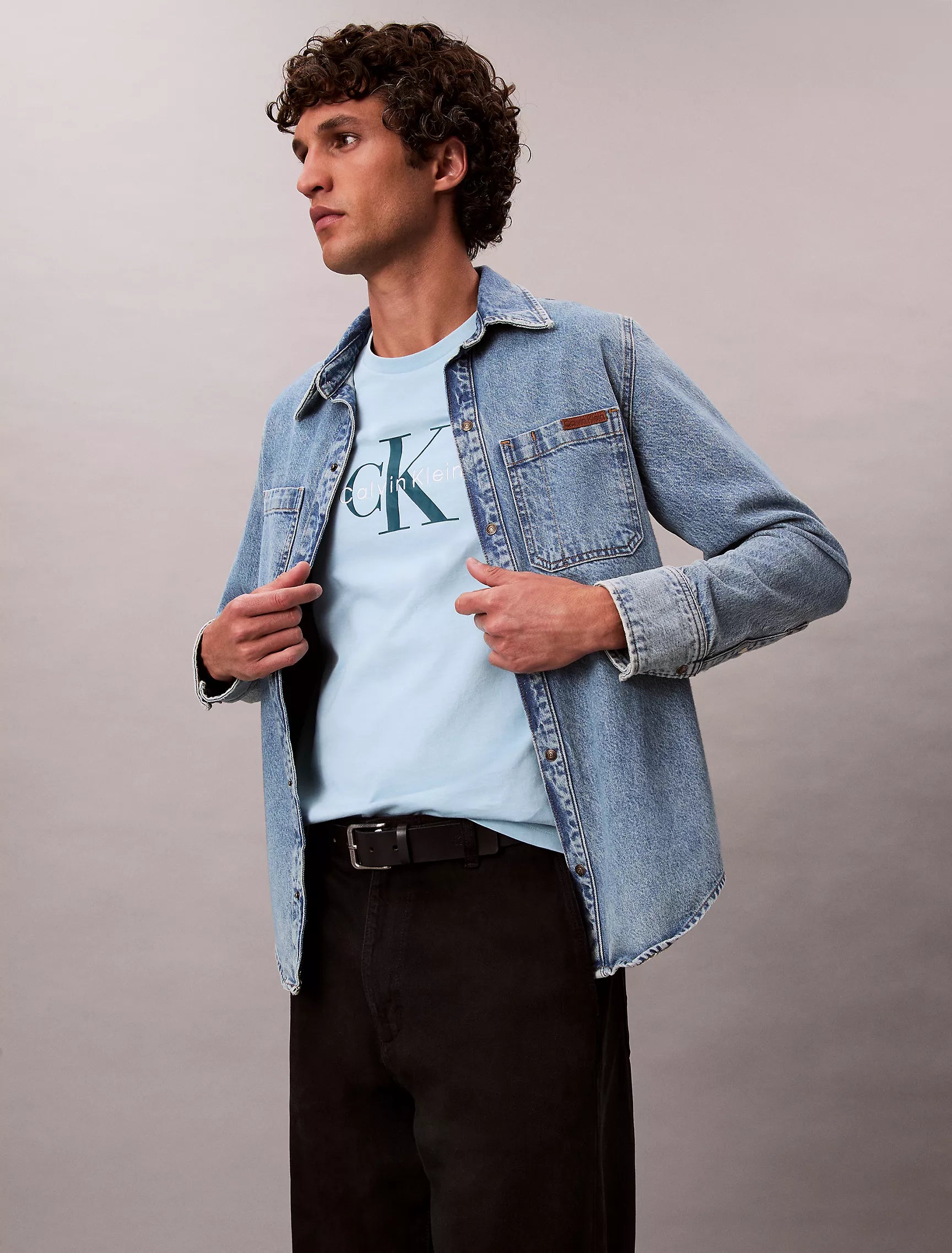 CK Monogram Logo Tee
