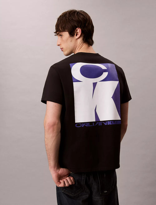 CK Bold Logo Graphic Relaxed T-Shirt