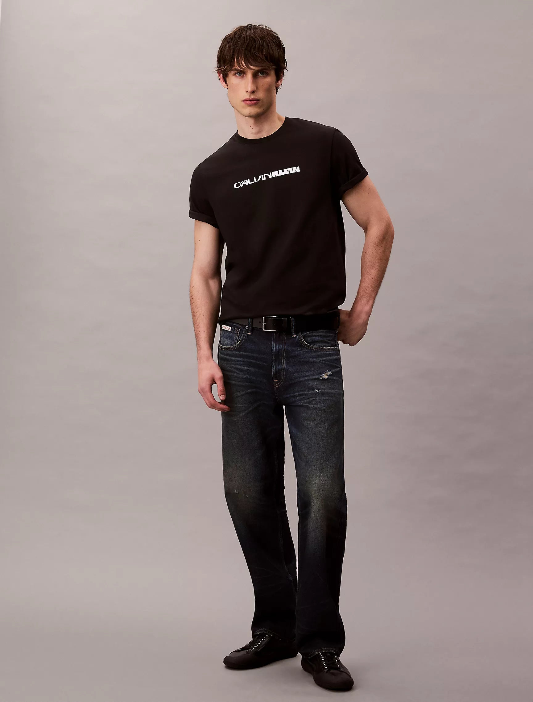 CK Bold Logo Graphic Relaxed T-Shirt