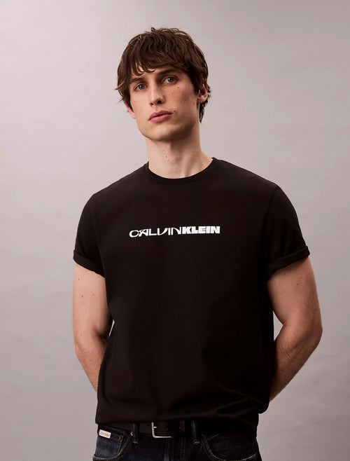 CK Bold Logo Graphic Relaxed T-Shirt