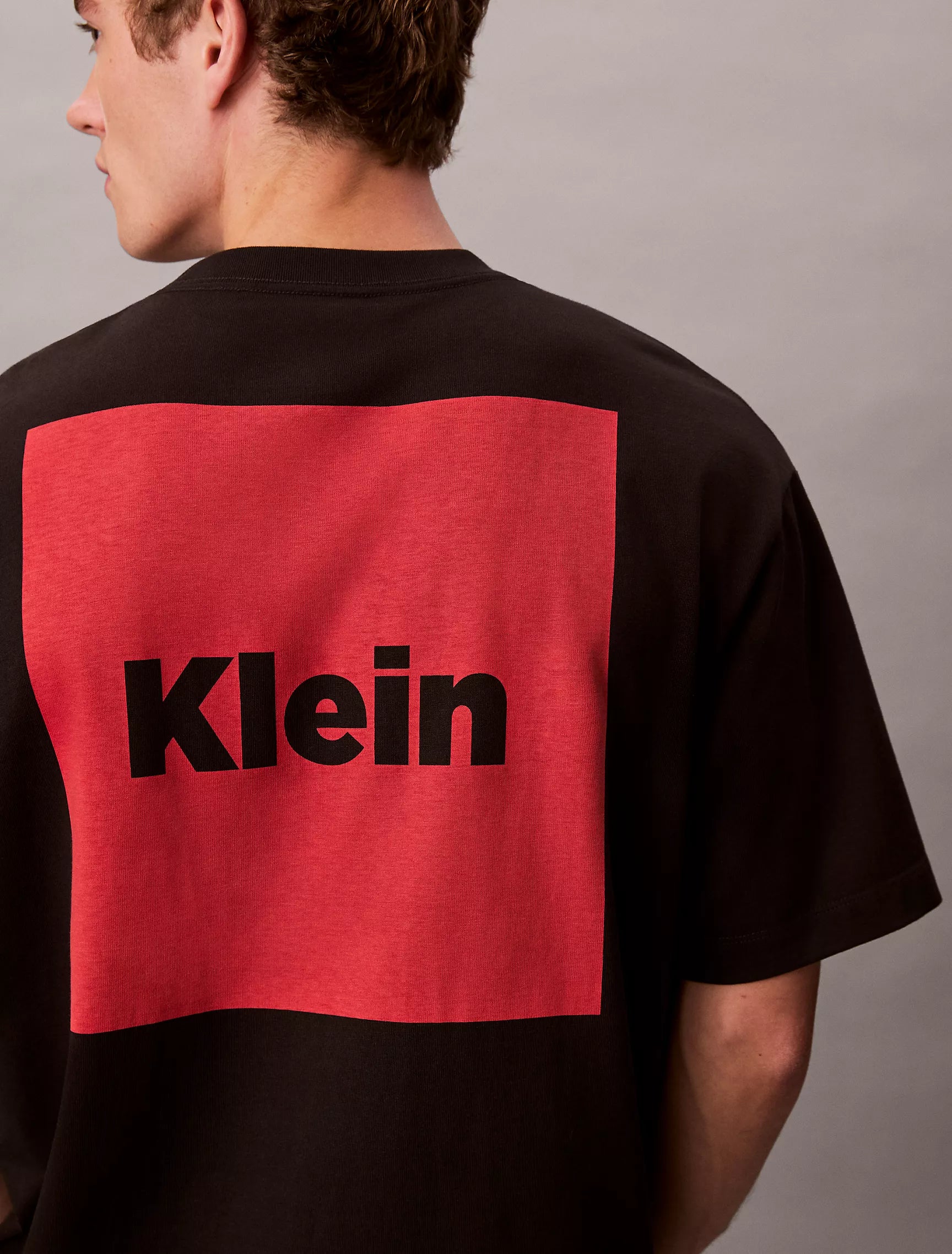 CK Logo Box Graphic Relaxed T-Shirt