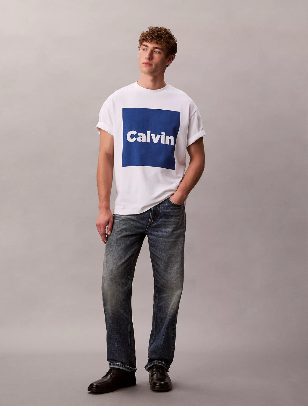 Logo Box Graphic Relaxed T-Shirt