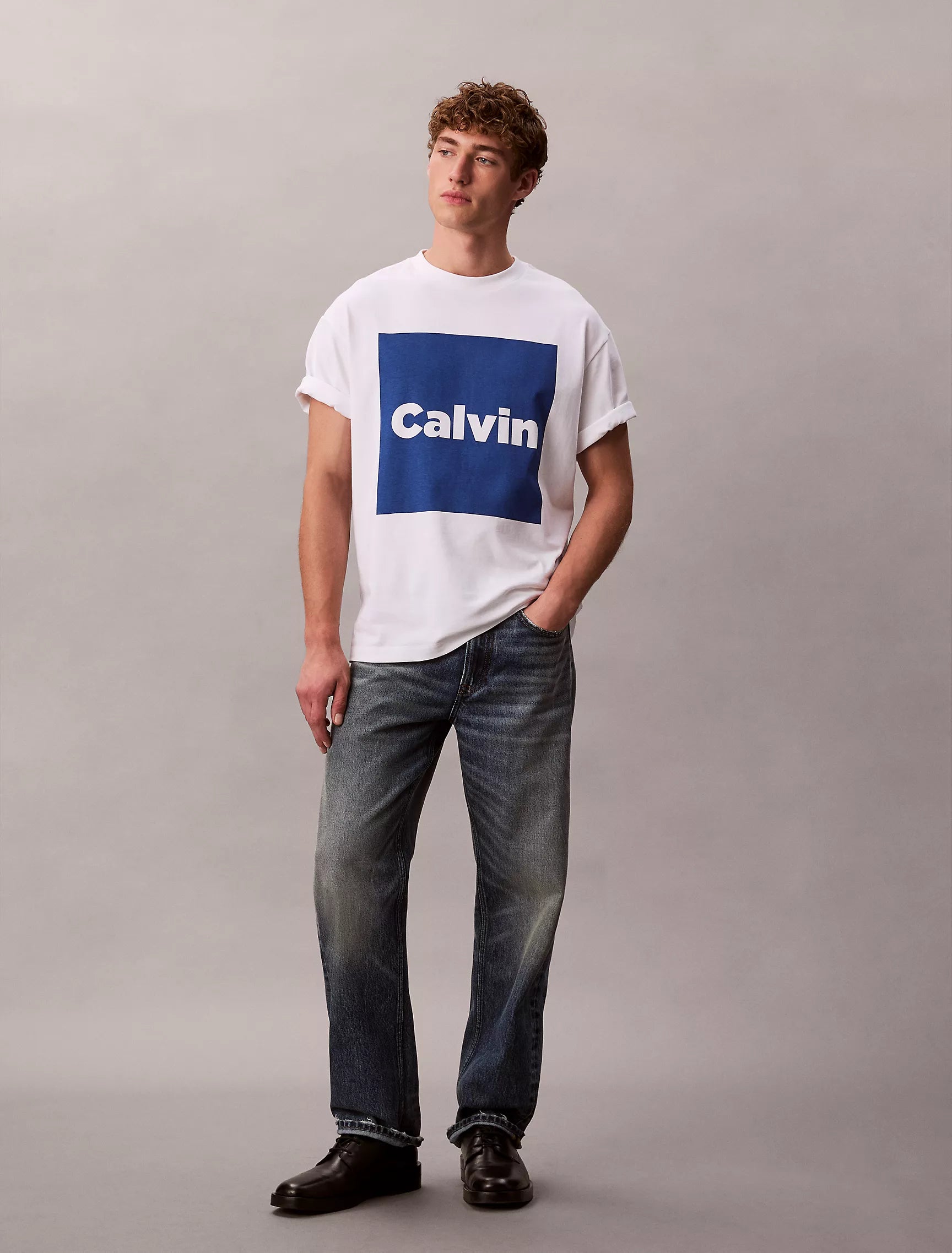 Logo Box Graphic Relaxed T-Shirt