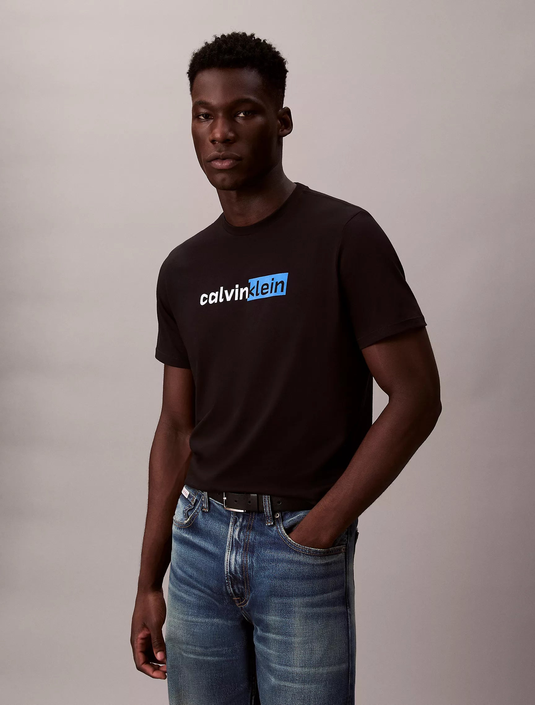 CK Dual Tone Logo Graphic Classic T-Shirt