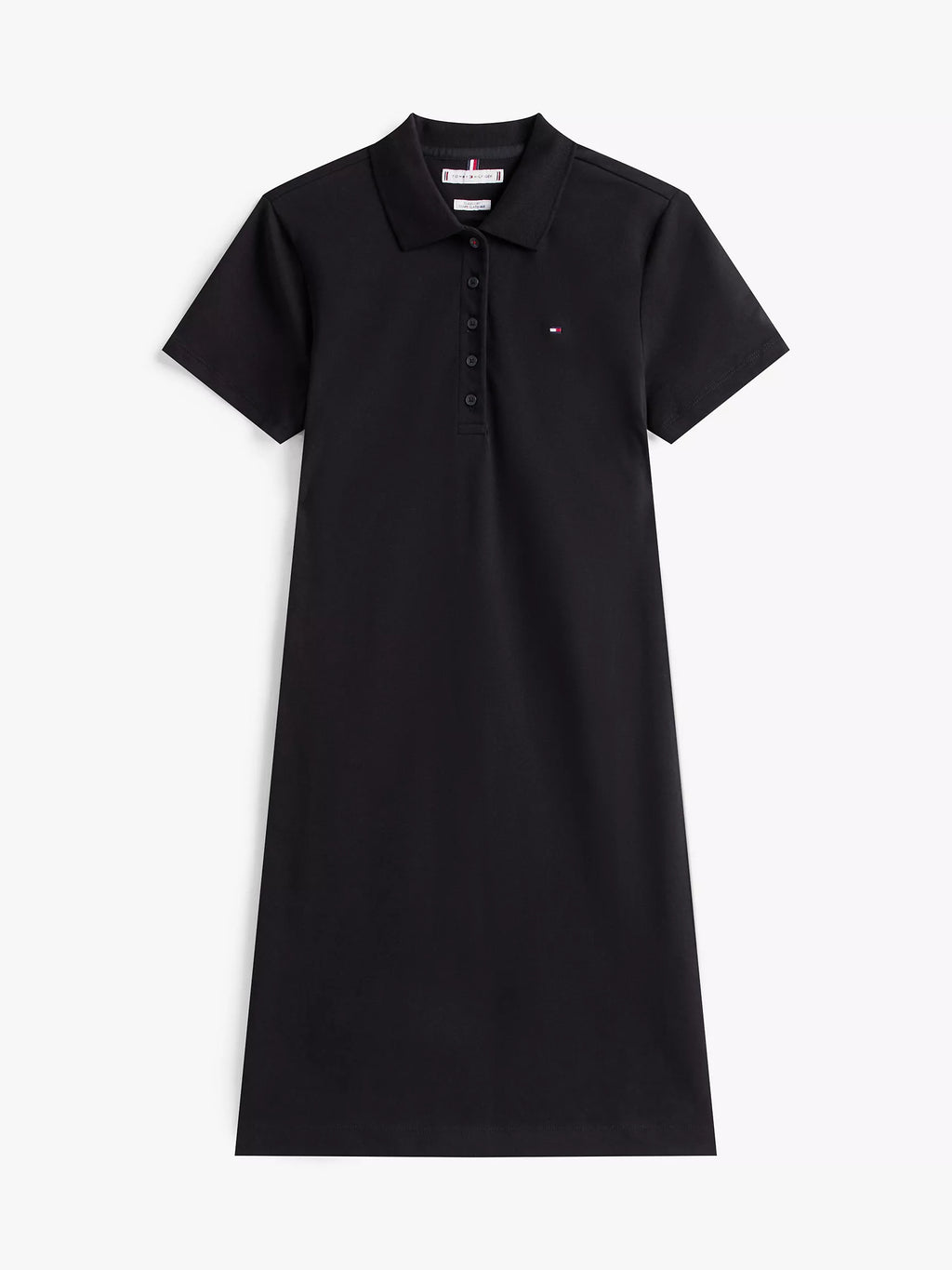 Tommy Stretch-Cotton Slim Fit Polo Dress