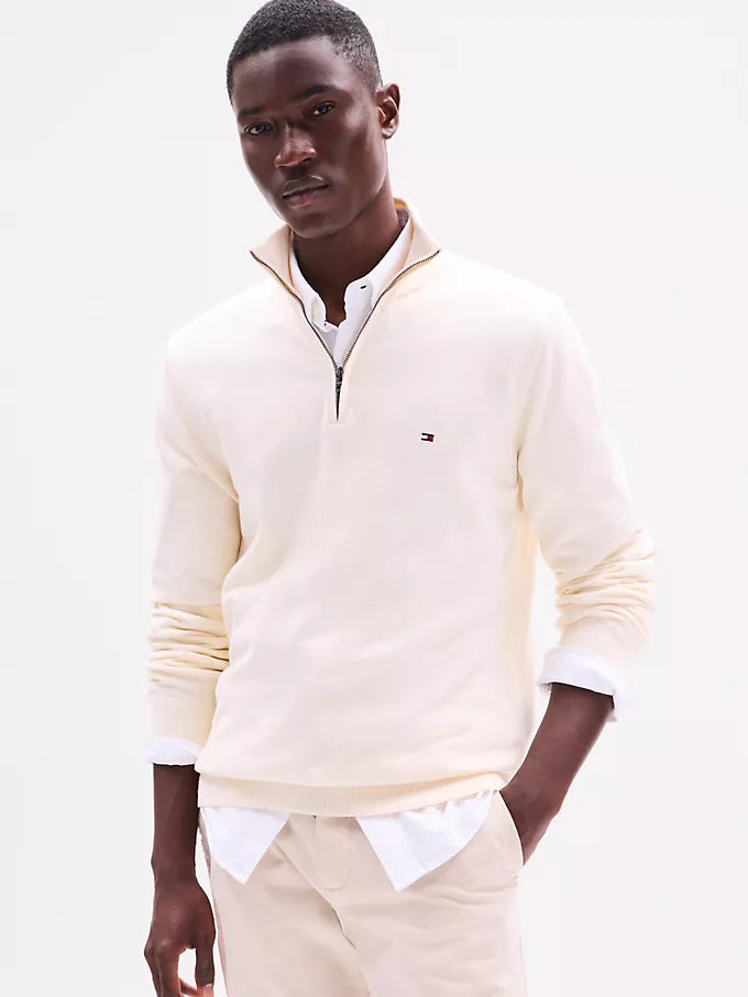 Tommy Classic Quarter-Zip Sweater