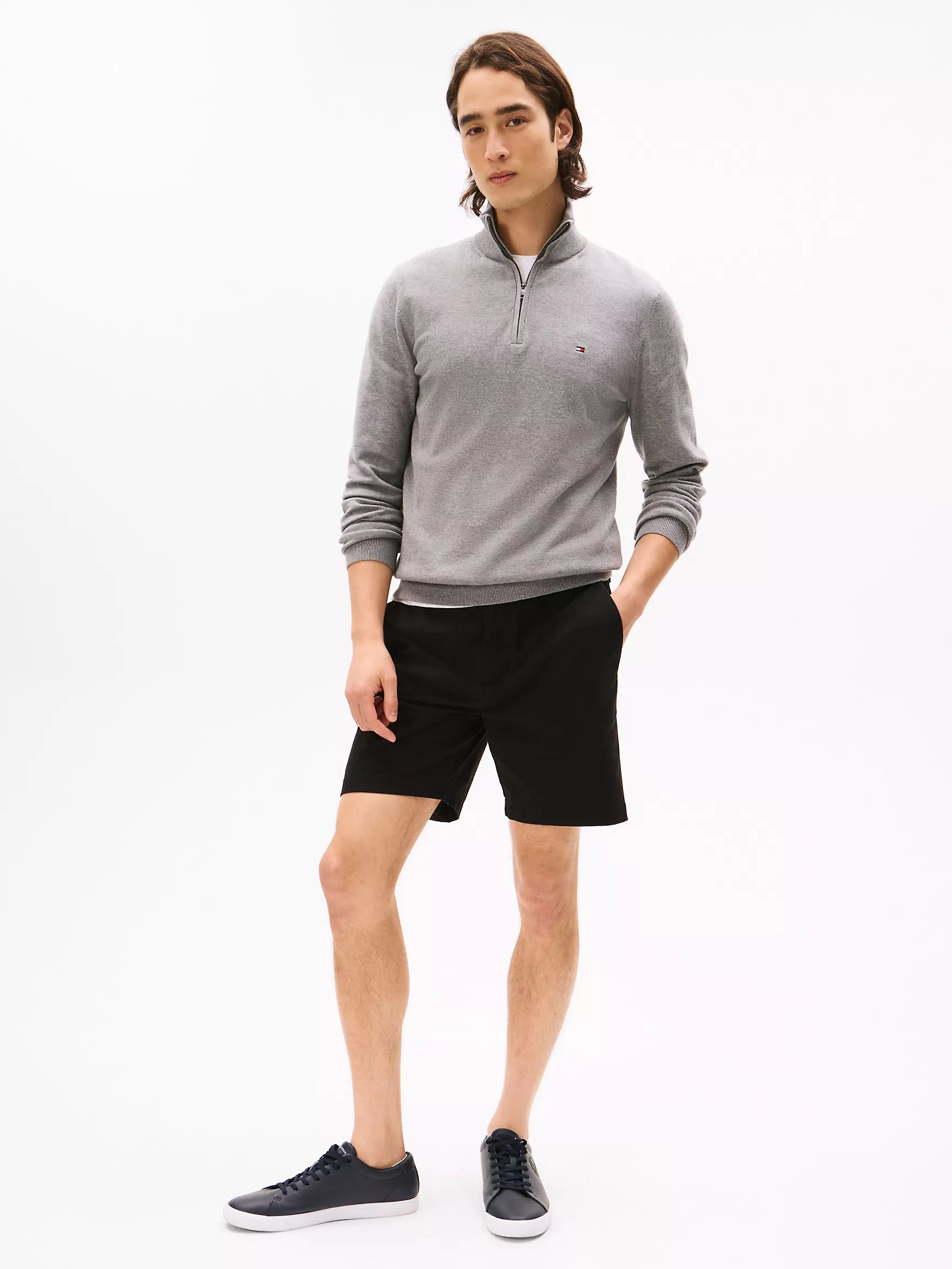 Tommy Classic Quarter-Zip Sweater