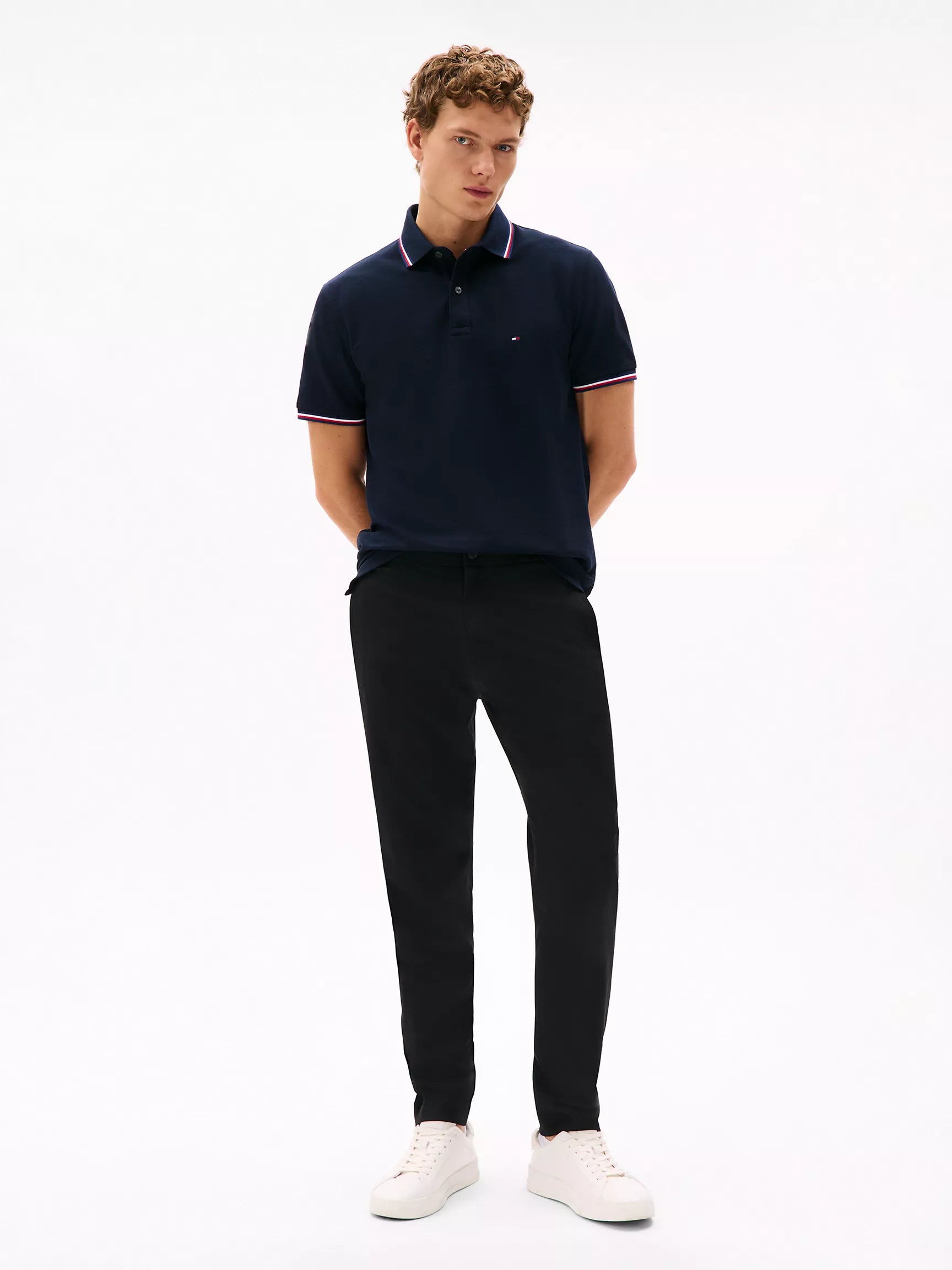 Tommy Regular Fit Tommy Wicking Polo