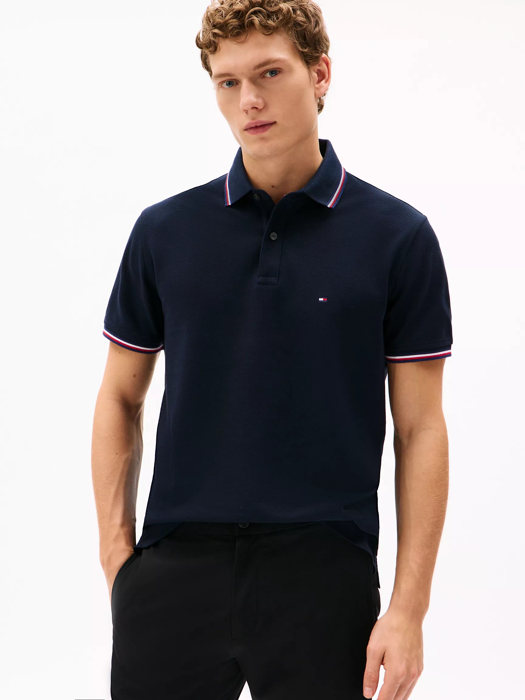 Tommy Regular Fit Tommy Wicking Polo