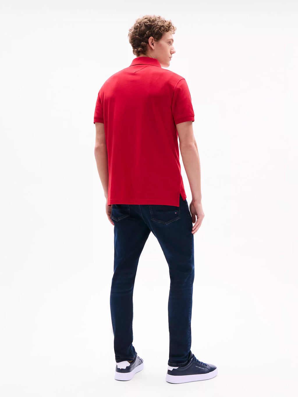 Tommy Regular Fit Stretch Tommy Polo
