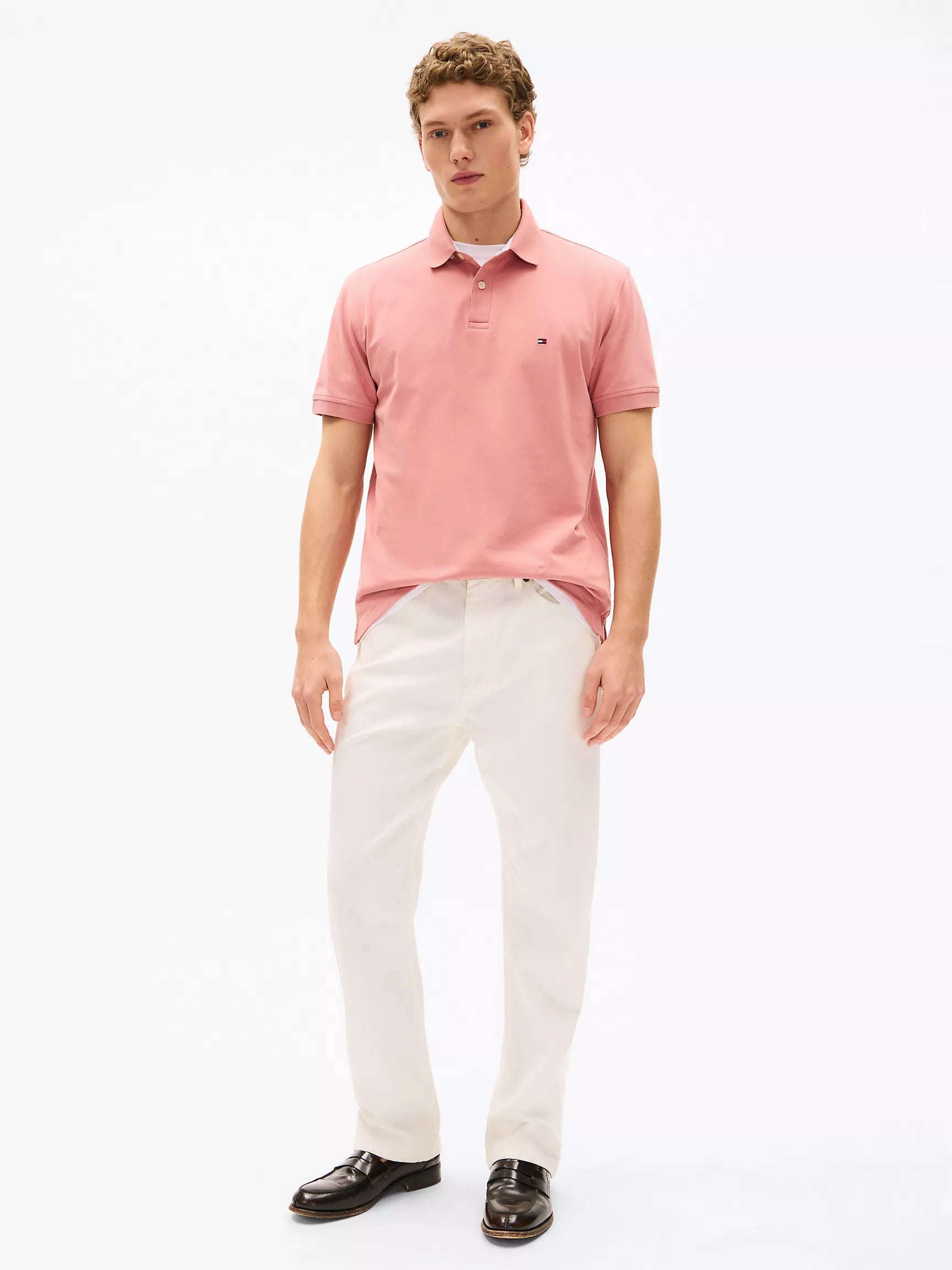 Tommy Regular Fit Stretch Tommy Polo