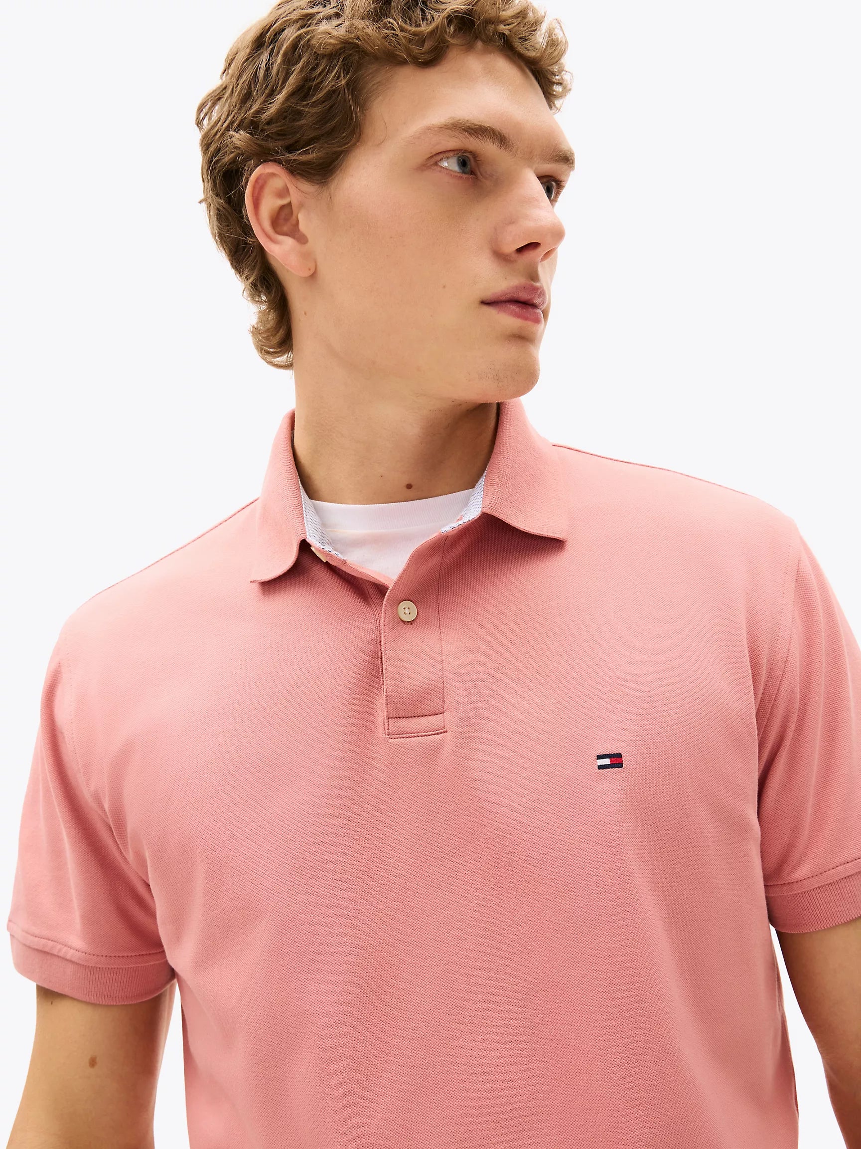 Tommy Regular Fit Stretch Tommy Polo