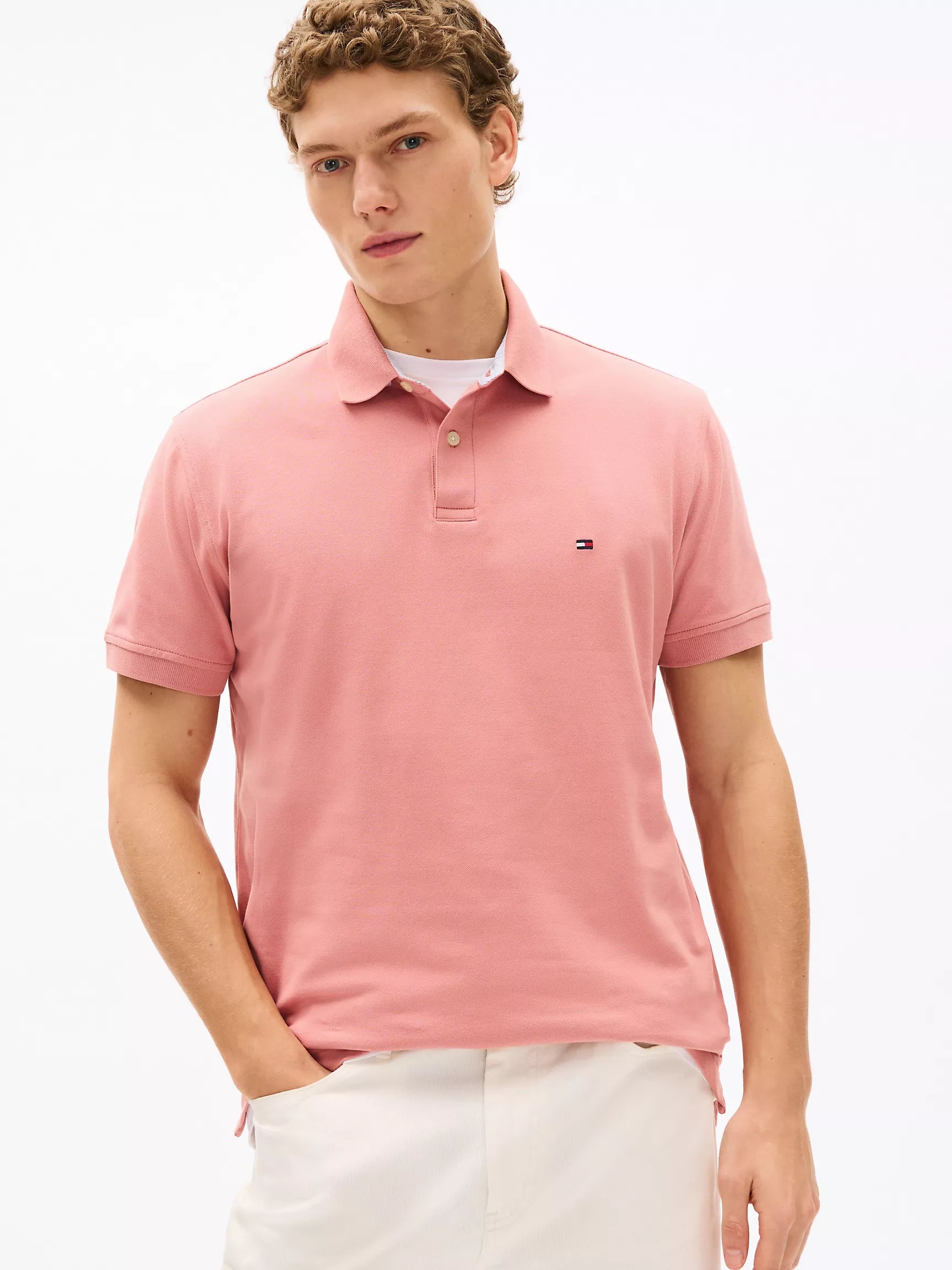 Tommy Regular Fit Stretch Tommy Polo
