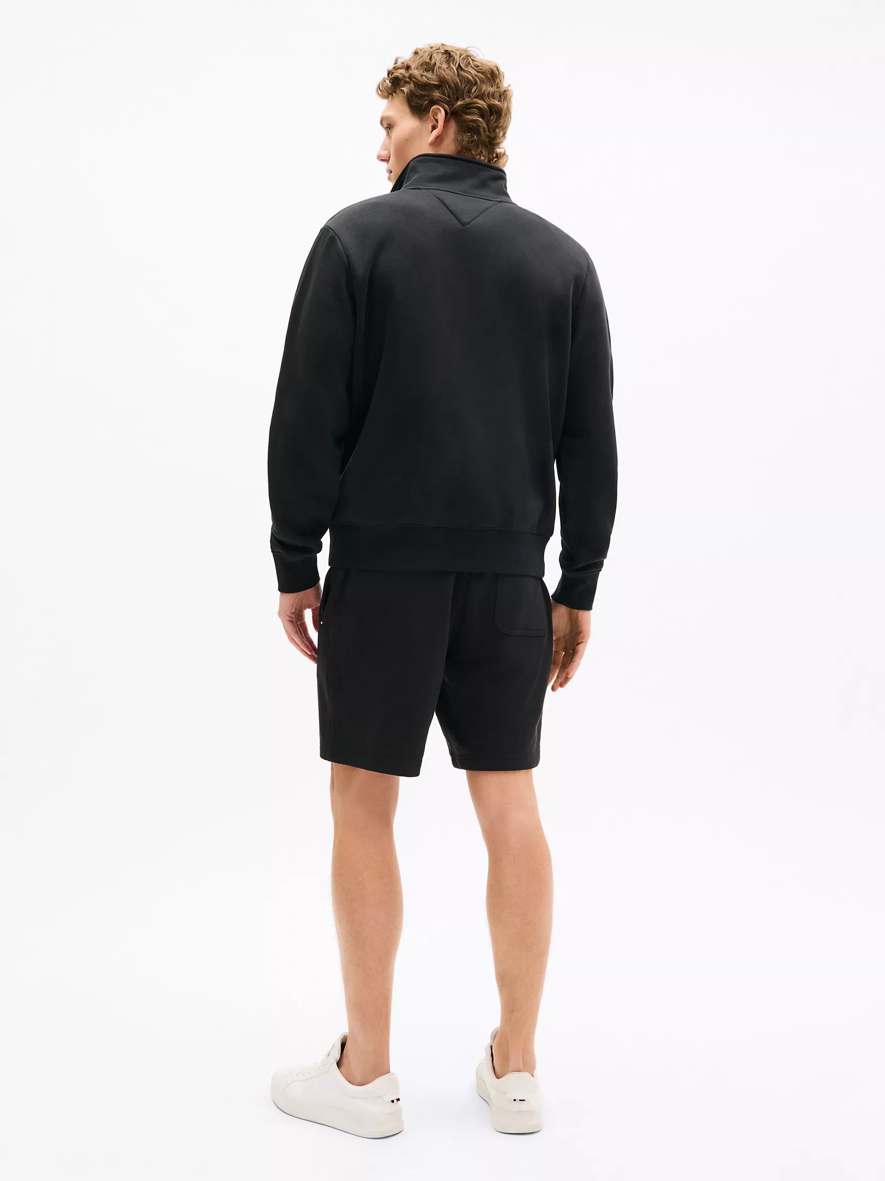 Tommy Embroidered Tommy Logo Quarter-Zip