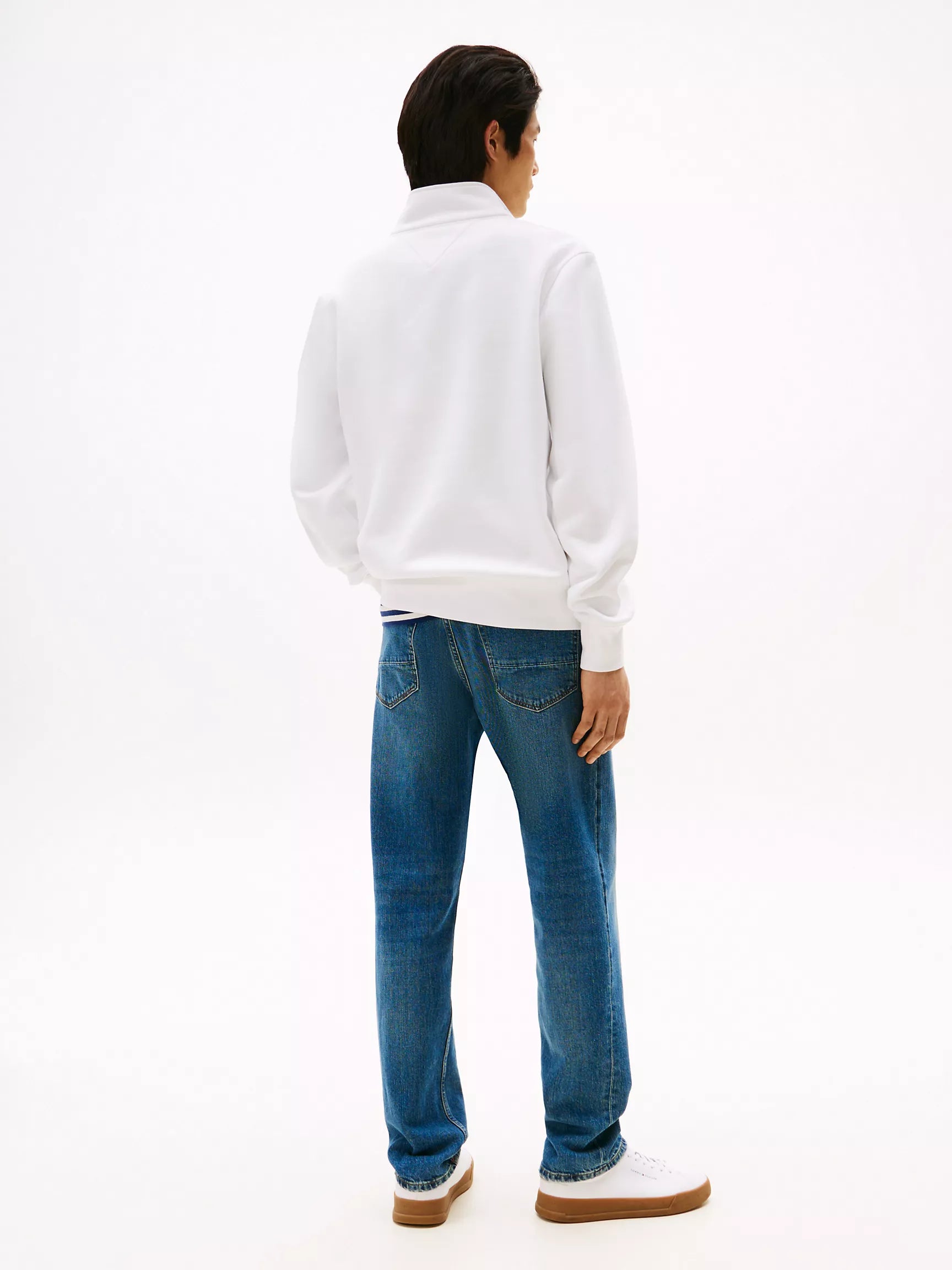 Tommy Embroidered Tommy Logo Quarter-Zip