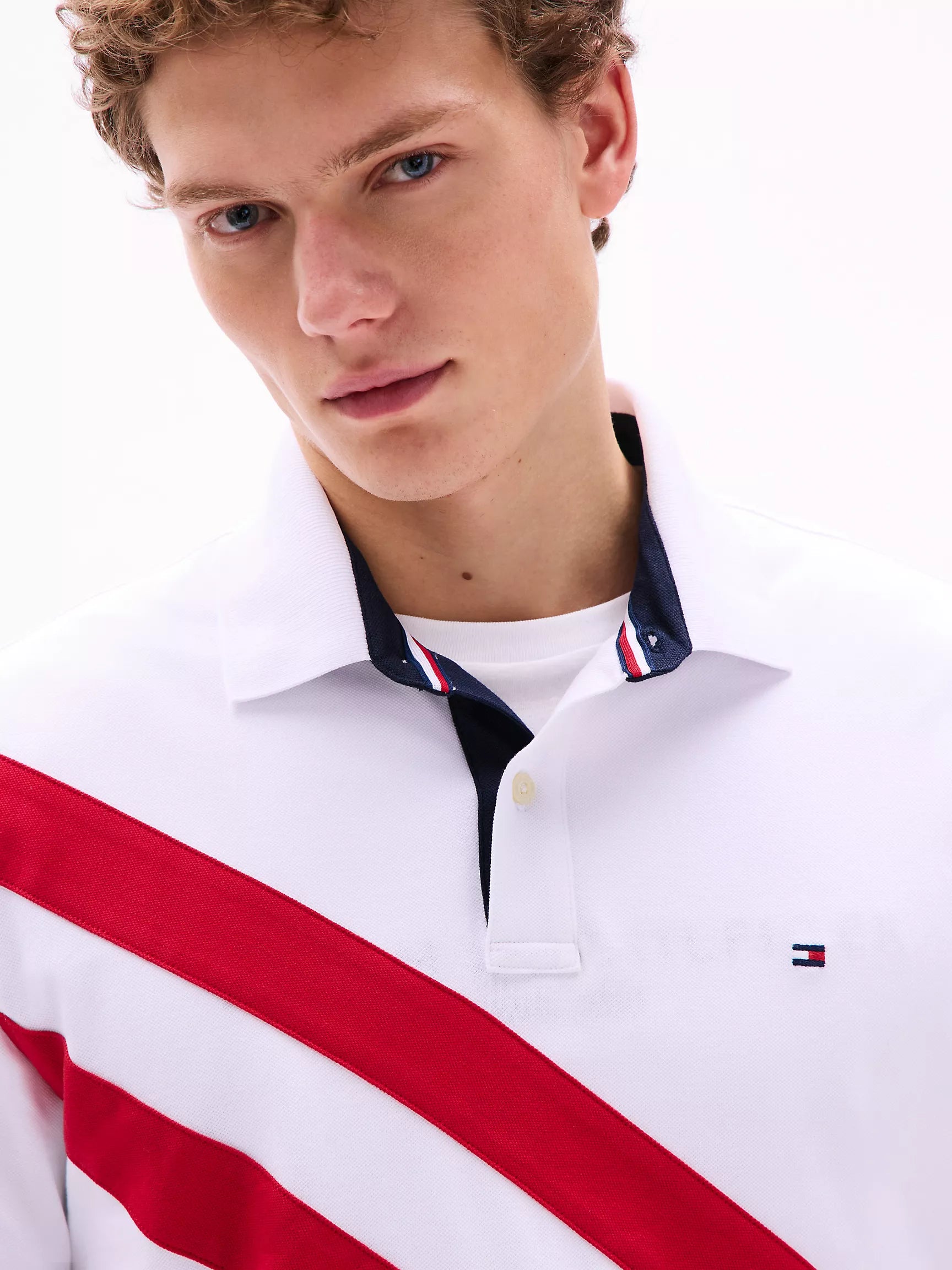 Tommy Regular Fit Banner Stripe Polo