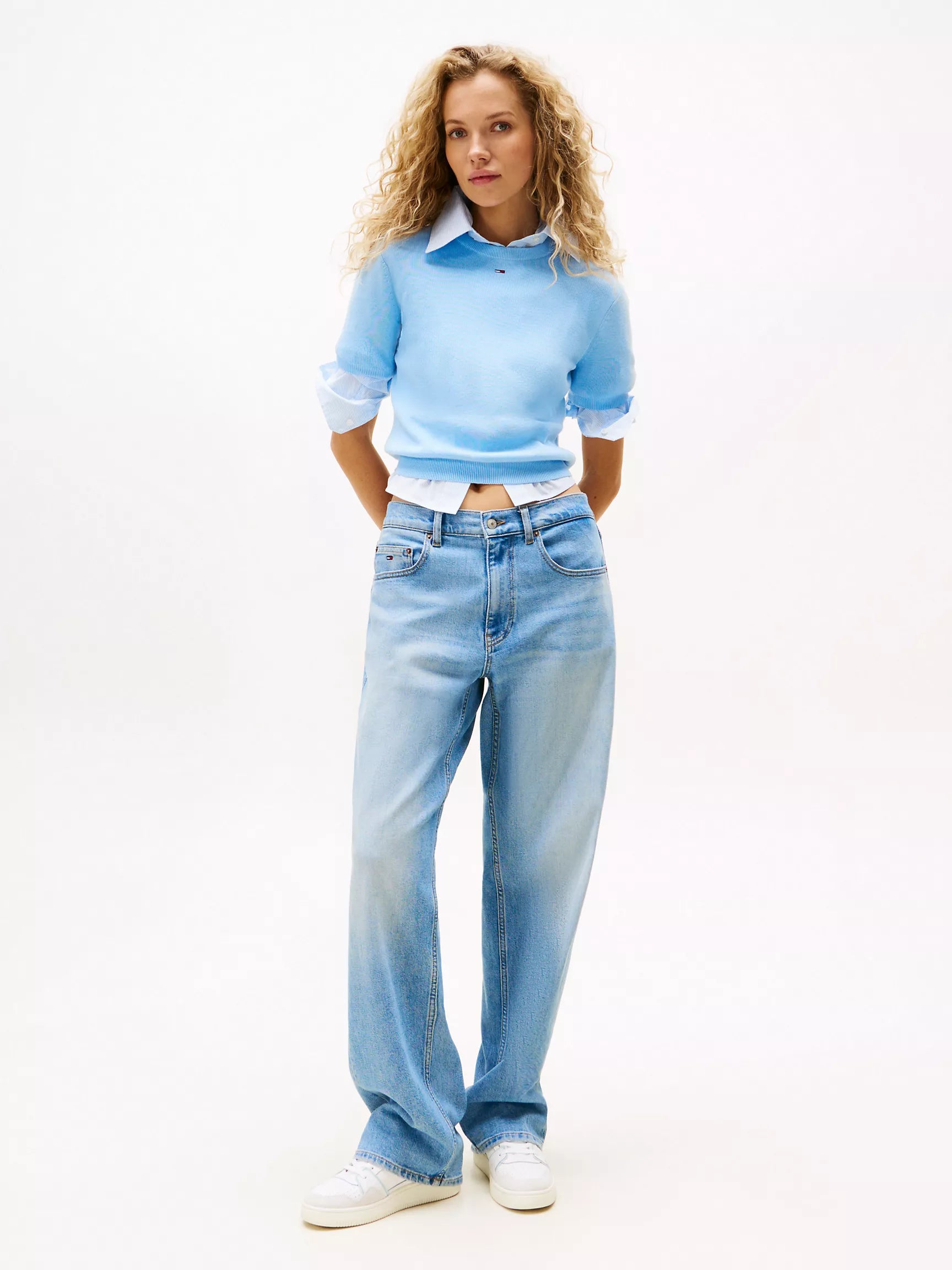 Tommy Jeans Classic Short-Sleeve Sweater