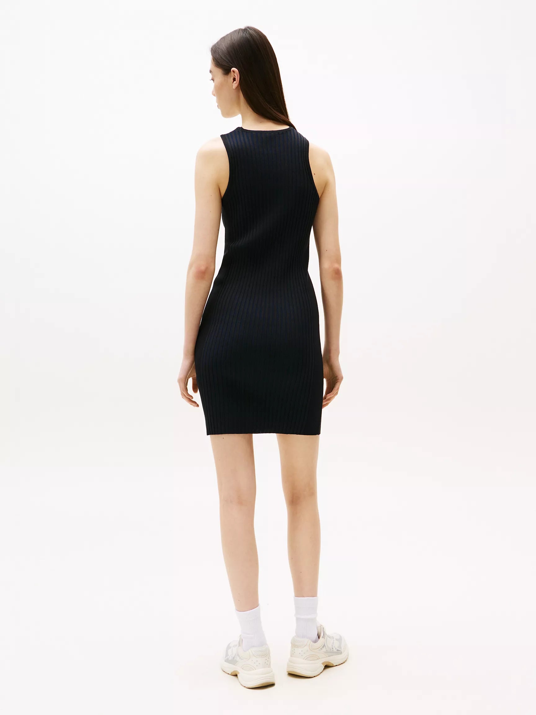 Tommy Jeans Ribbed Mini Sweater Dress