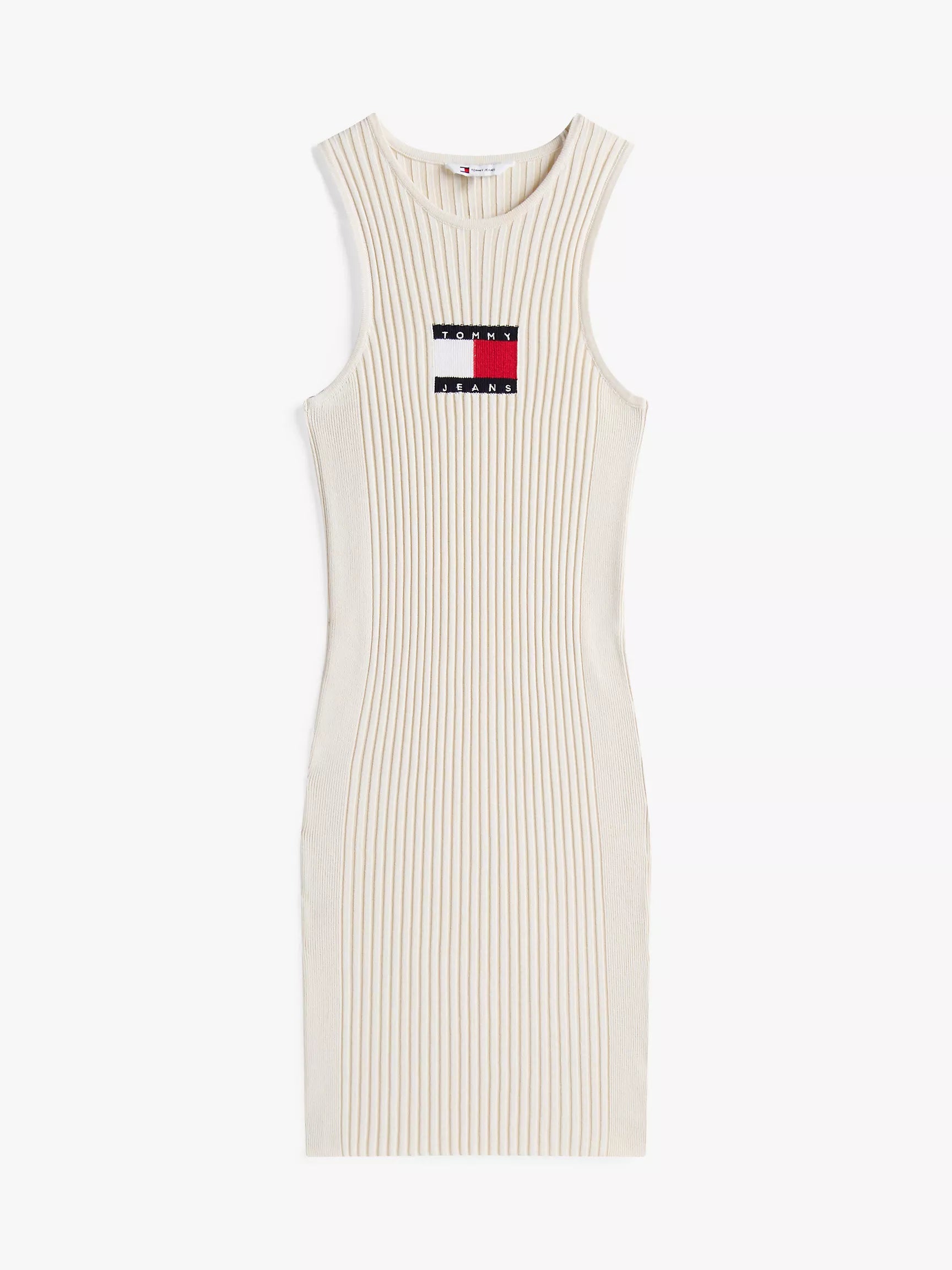 Tommy Jeans Ribbed Mini Sweater Dress
