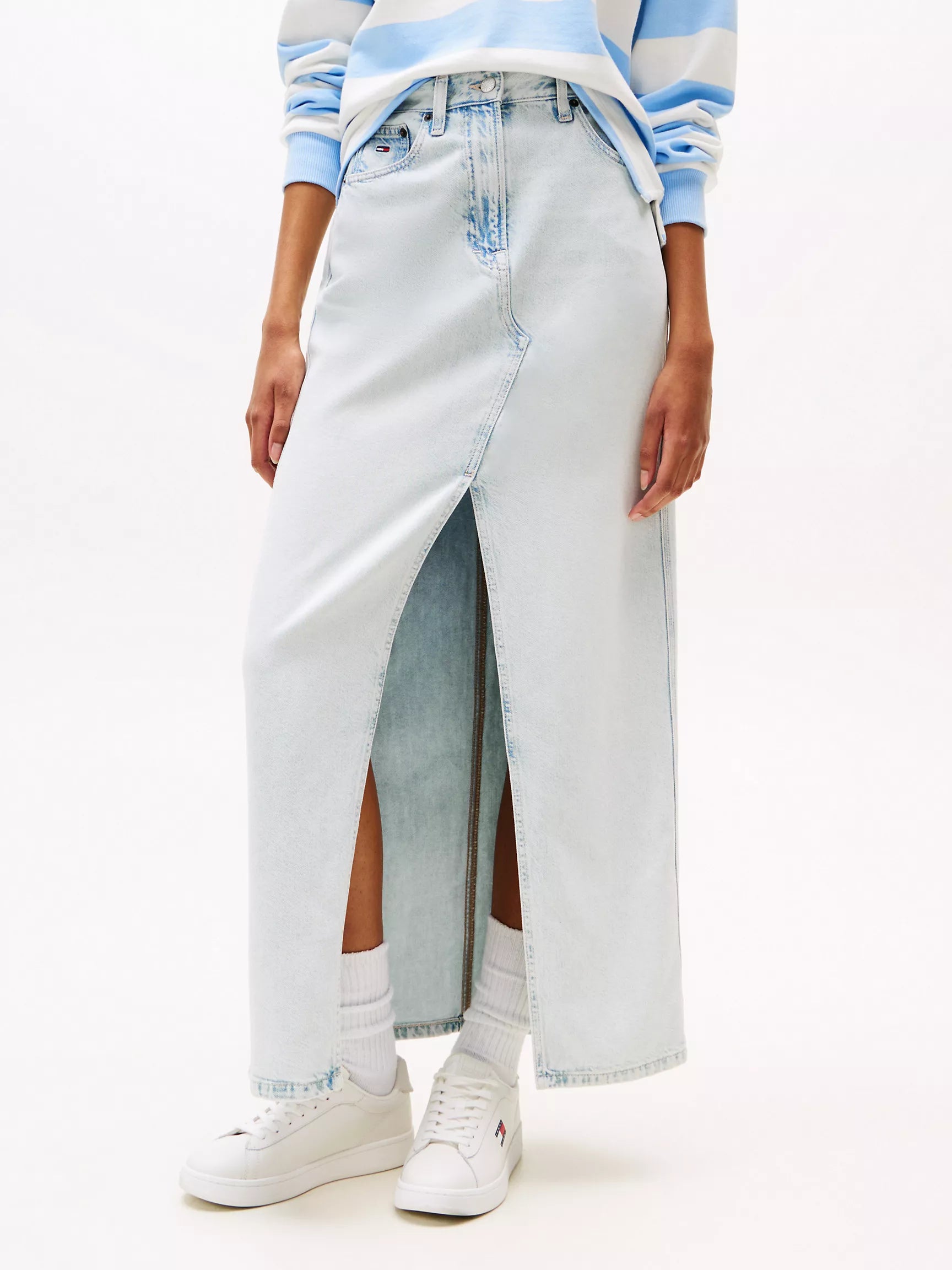 Tommy Jeans Denim Maxi Skirt