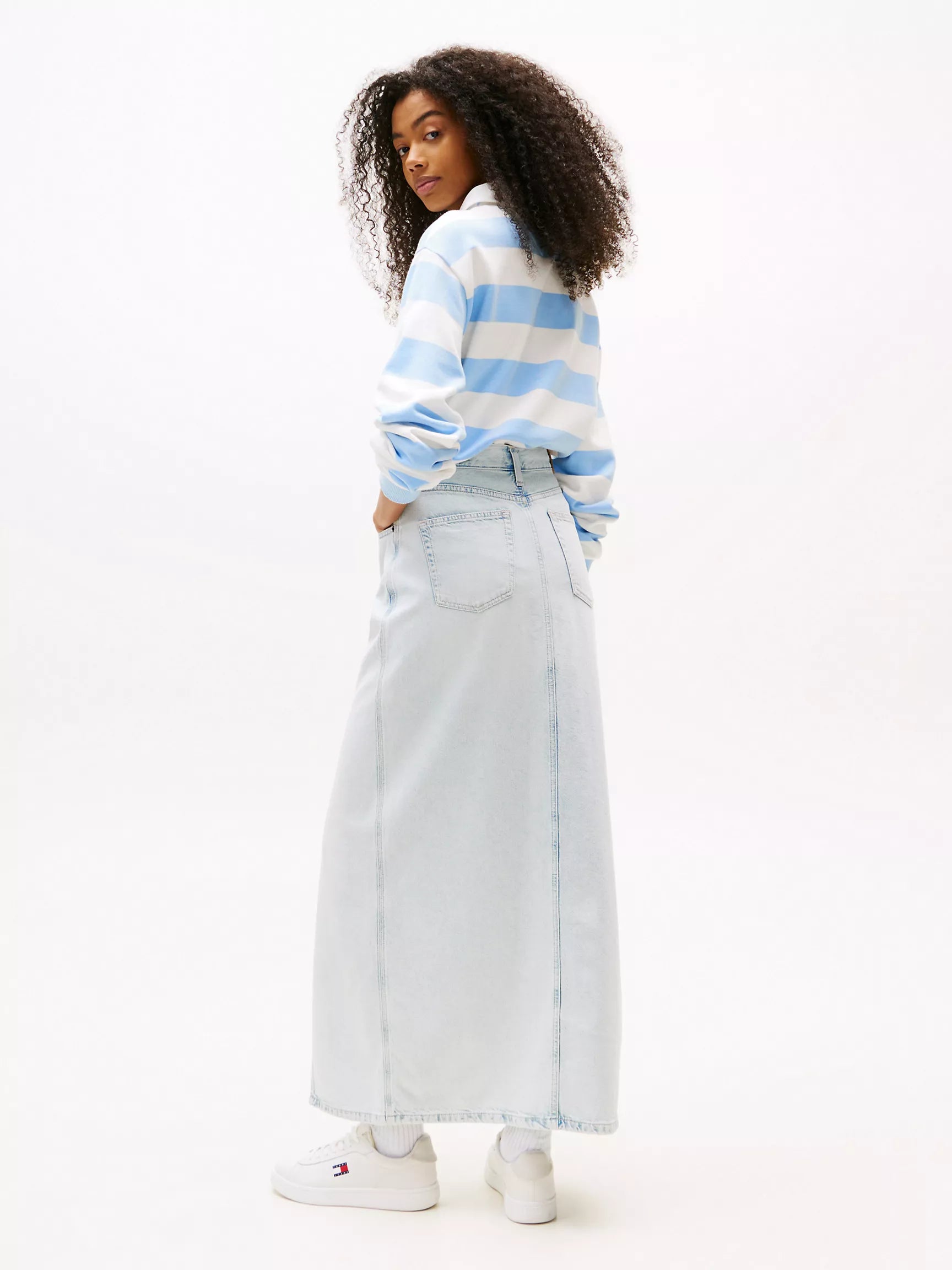Tommy Jeans Denim Maxi Skirt