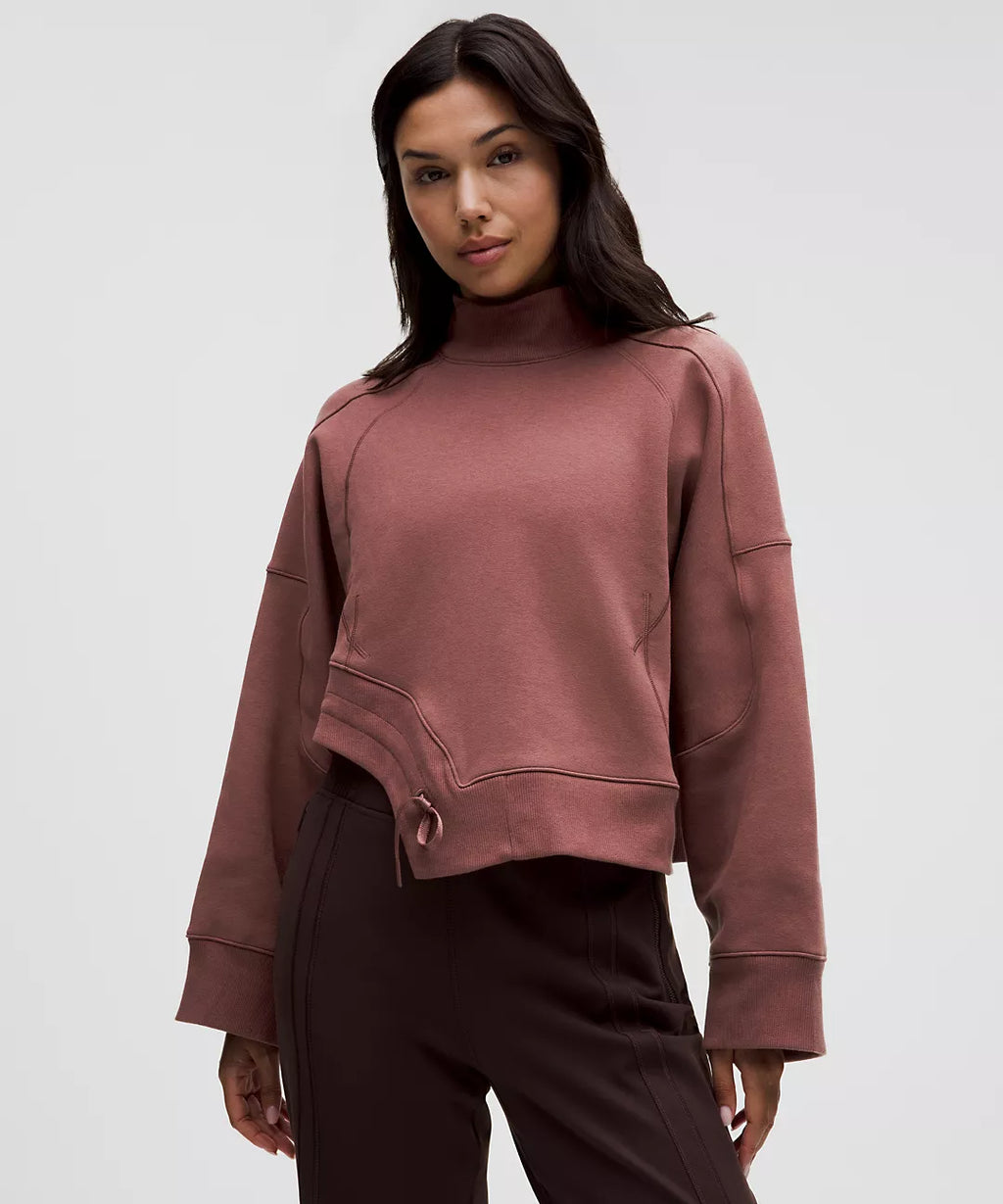 LULULEMON Plush Fleece Curved Hem Pullover