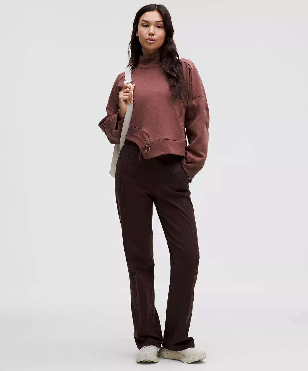 LULULEMON Plush Fleece Curved Hem Pullover