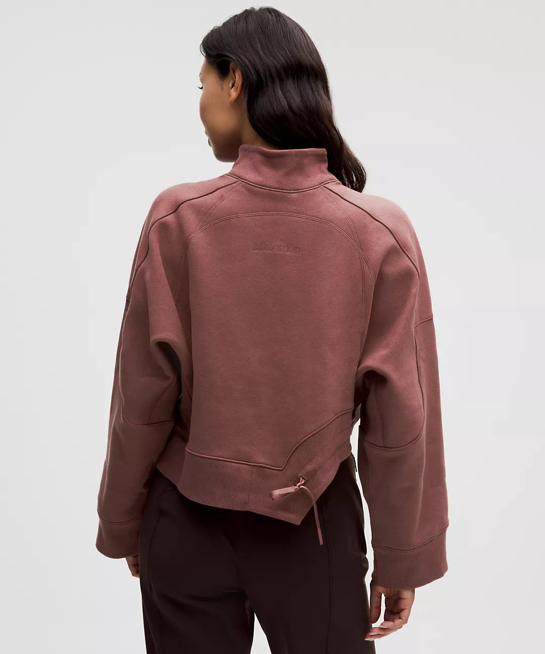 LULULEMON Plush Fleece Curved Hem Pullover