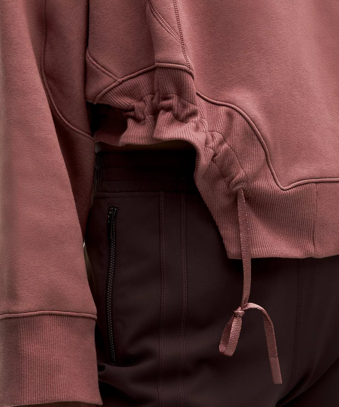 LULULEMON Plush Fleece Curved Hem Pullover