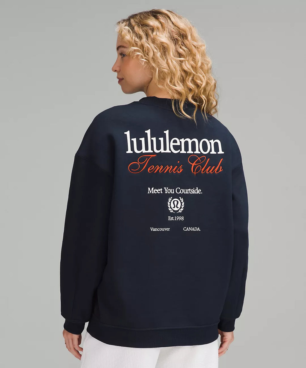 LULULEMON Heavyweight Fleece Pullover Tennis Club
